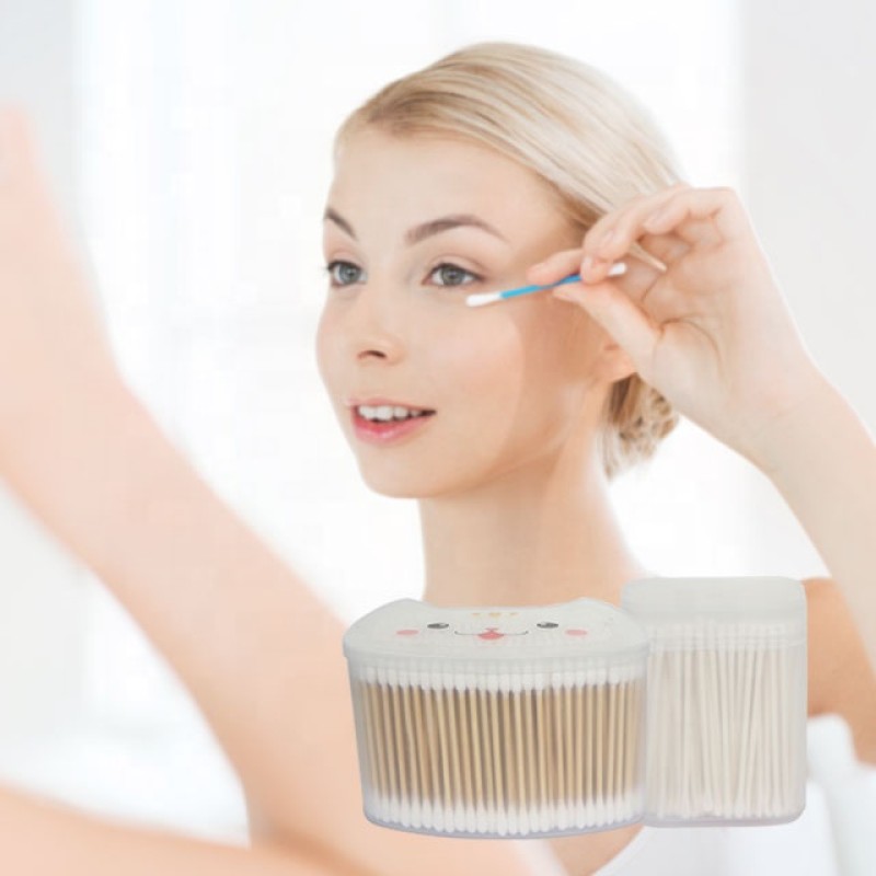 Cotton Swab Supplier - Pointed Head Cosmetic Bamboo Stick