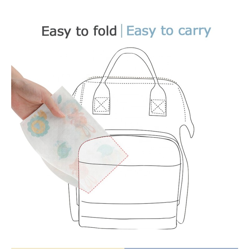 Feeding Bib Manufacturer - Disposable Belcro Fastener Babies