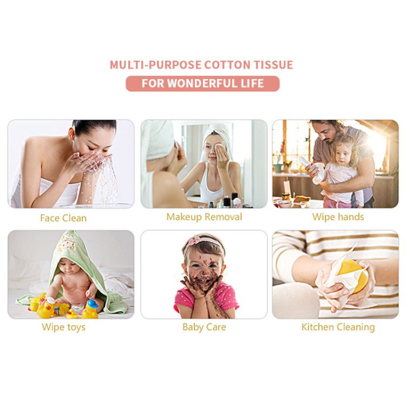 Facial Wipes Factory - Disposable Bamboo Dry Cleaning