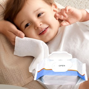 Baby Wet Wipes Factory - Cotton Scent Free Hand Mouth