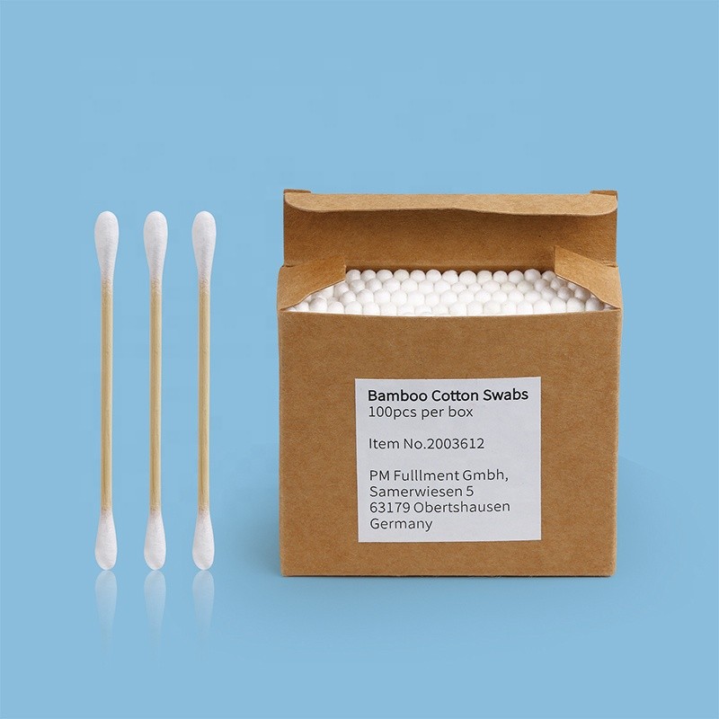 Cotton Swabs Manufacturer - Eco Friendly Double Head Bamboo