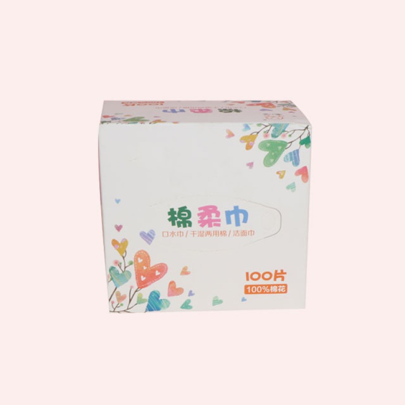 Facial Tissues Supplier - 100% Cotton Soft Newborns Cleaning