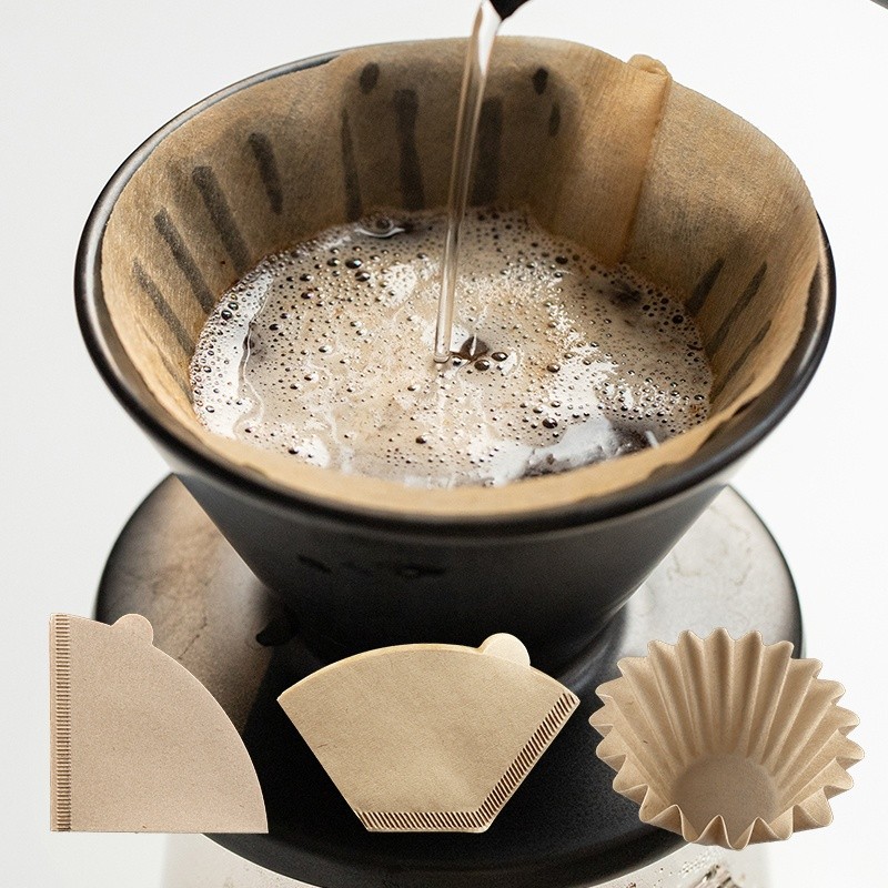 Coffee Filters Supplier - Ultra Fine V Shape Wood Pulp
