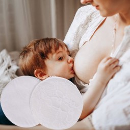 Reusable Breast Pad Manufacturer - Washable Lace Round Shape