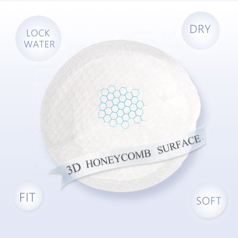 Disposable Breast Pad Factory - Soft Breathable Honeycomb Design