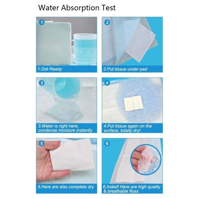 Disposable Underpad Manufacturer - Super Absorbent 60x90 Postpartum