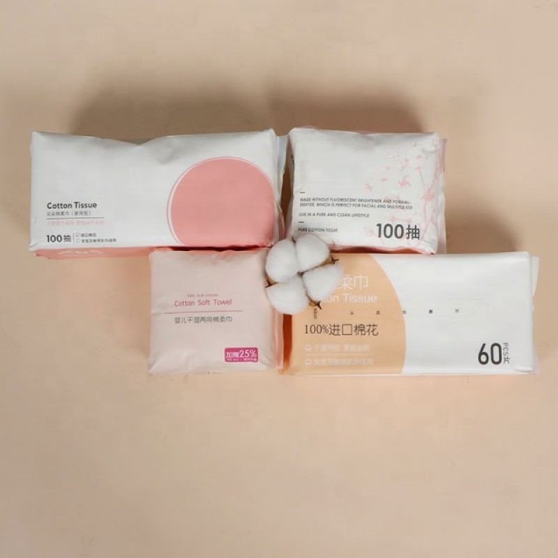 Wet Wipes Manufacturer - Ultra Soft 100pcs Facial Tissue
