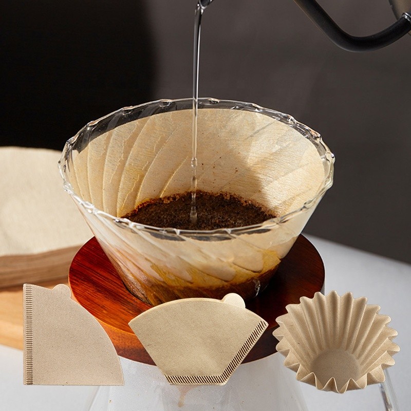 Coffee Filters Supplier - Ultra Fine V Shape Wood Pulp
