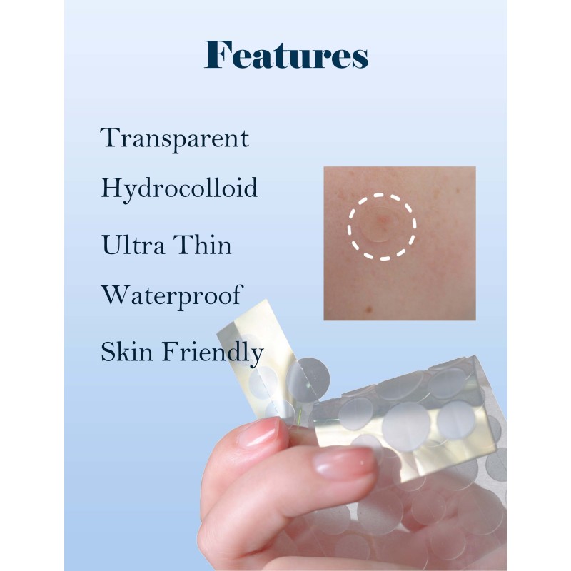 Acne Patches Factory - Hydrocolloid Salicylic Acid Custom Pimple Treatment