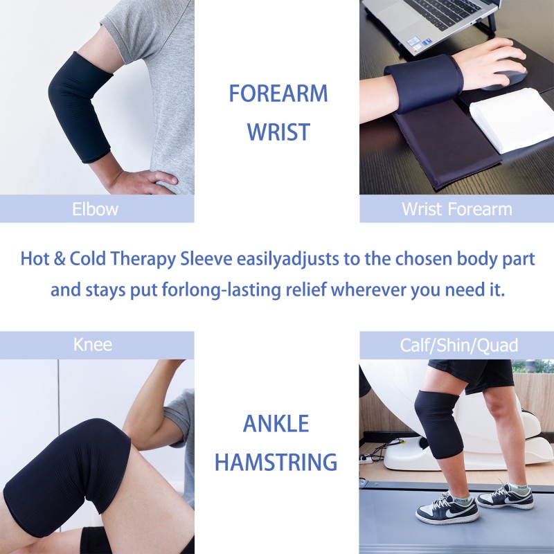 Knee Heating Pad Factory - Reusable Hot Cold Gel Compression Sleeve