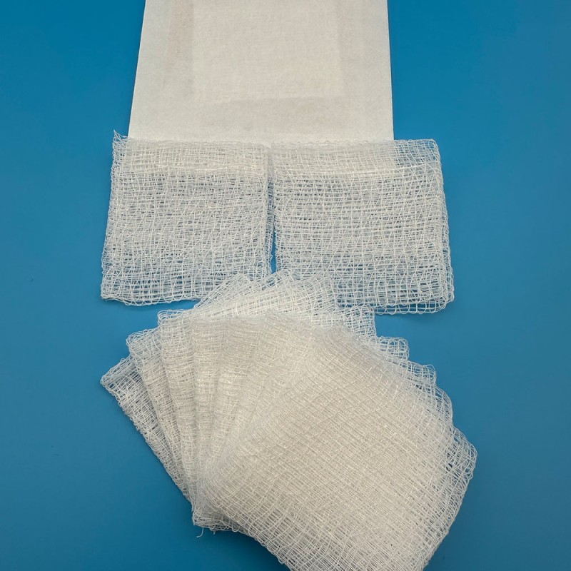 Cotton Compresses Factory - Sterility Gauze Swab Pad Medical