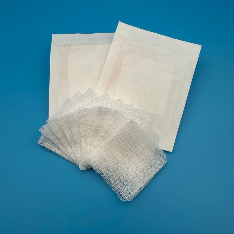 Cotton Compresses Factory - Sterility Gauze Swab Pad Medical