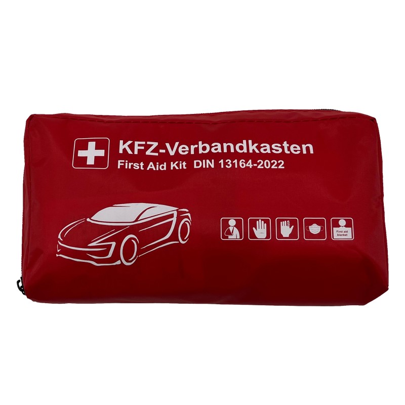 Automotive First Aid Bag Supplier - DIN13164 Certified Safety Rescue