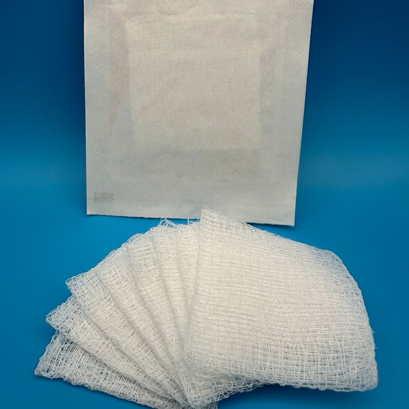 Cotton Compresses Factory - Sterility Gauze Swab Pad Medical