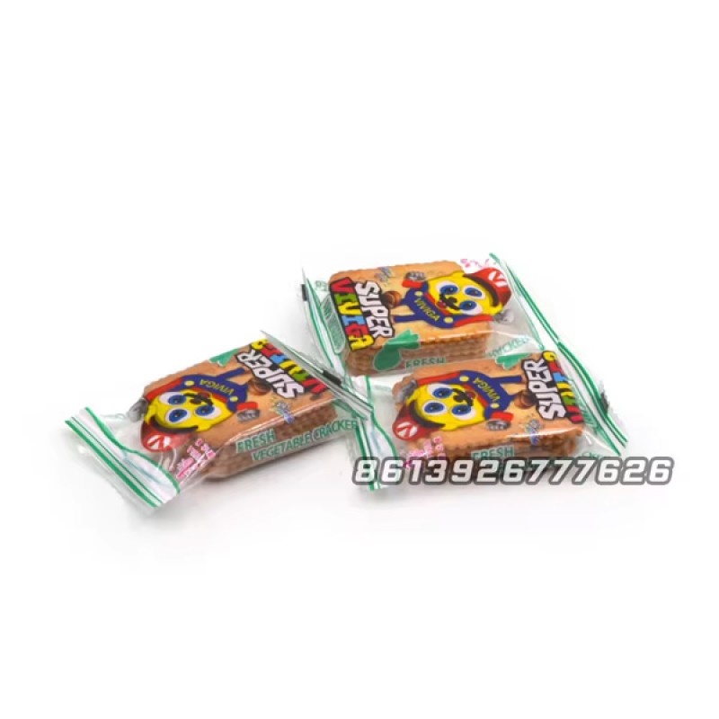 Wholesale Custom Vegetable Crispy Flavor Thin Biscuits Crackers