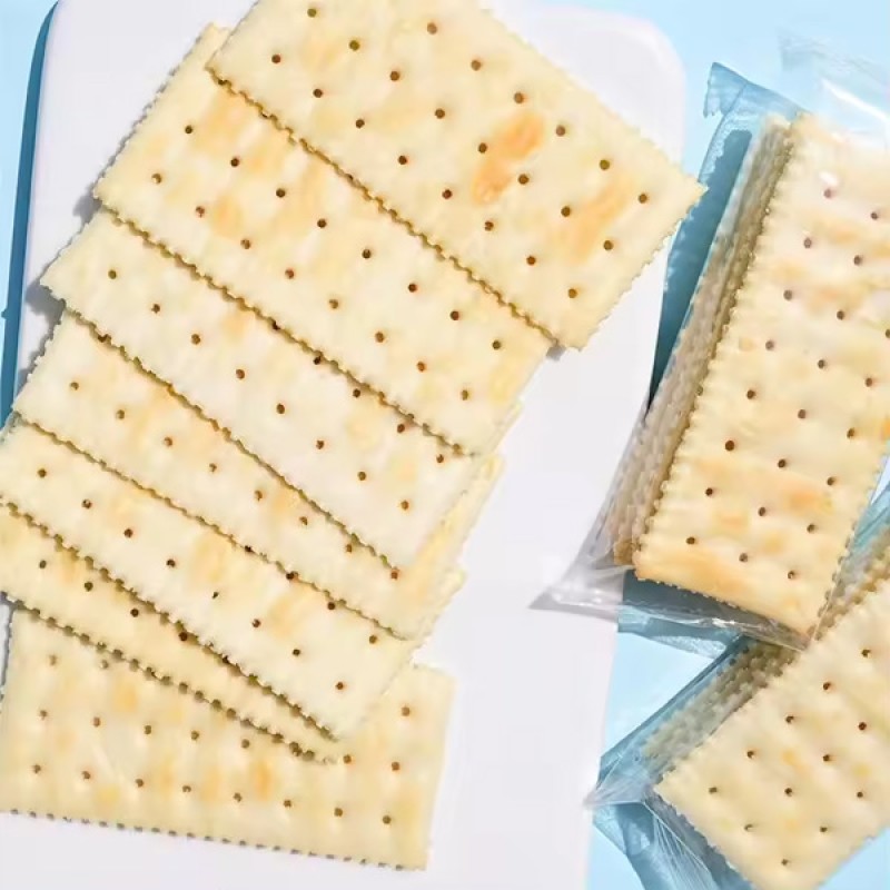 Wholesale Custom Sesame Salty Crisp Soda Crackers Biscuit