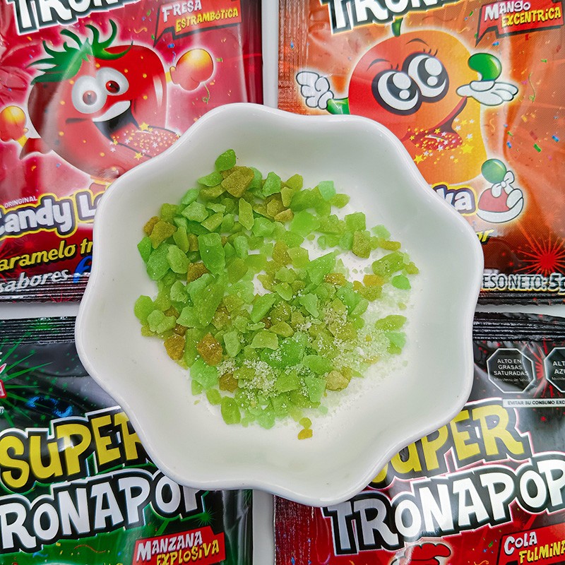 Superviviga Wholesale Assorted Fruity Super Sour Popping Candy