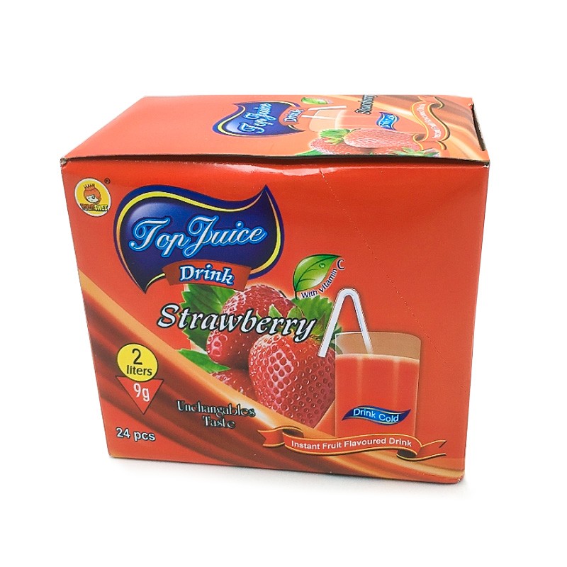 Wholesale Fruit Strawberry Flavor Insatant Juice Powder