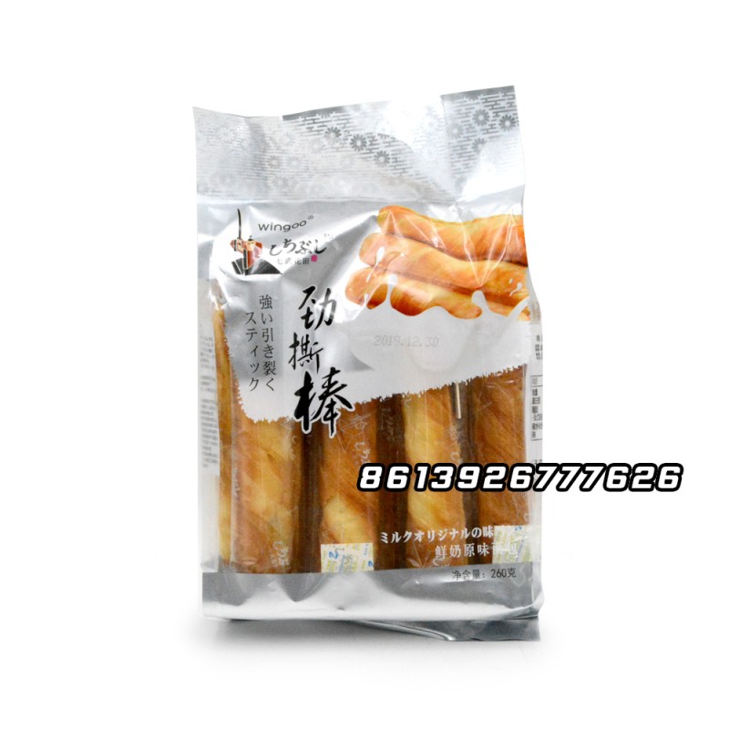 Wingoo Wholesale Shredded Fresh Milk Original Sticks Bread