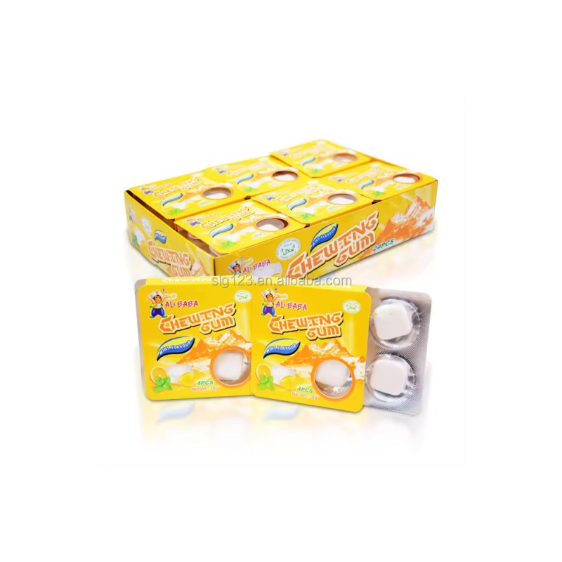 Wholesale Custom China Fruit Flavour Sugar Free Chwing Bubble Gum