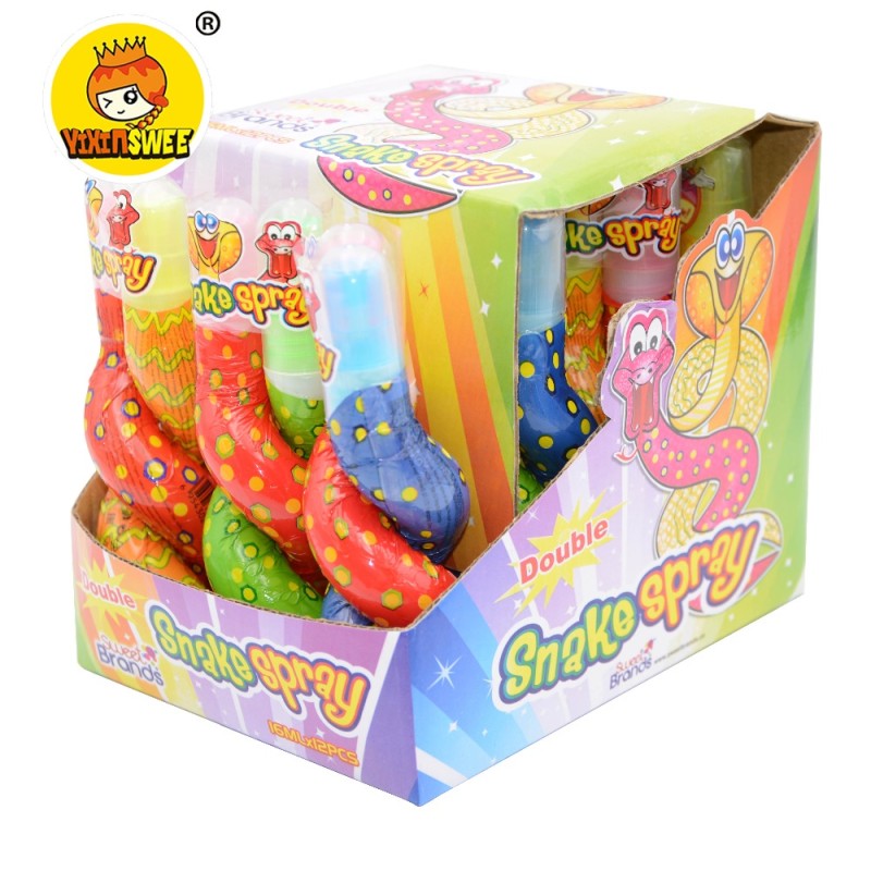Double Twist Snake Spray Liquid Candy