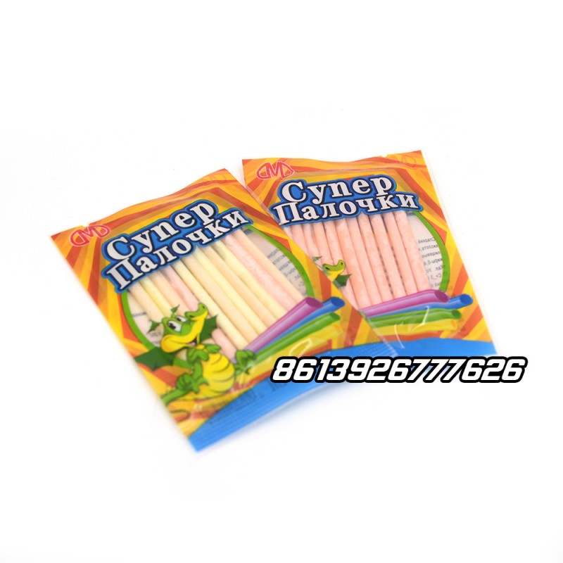 Hot Selling Mix Fruit Flavor Straws Candy CC Stick Sour Powder Candy