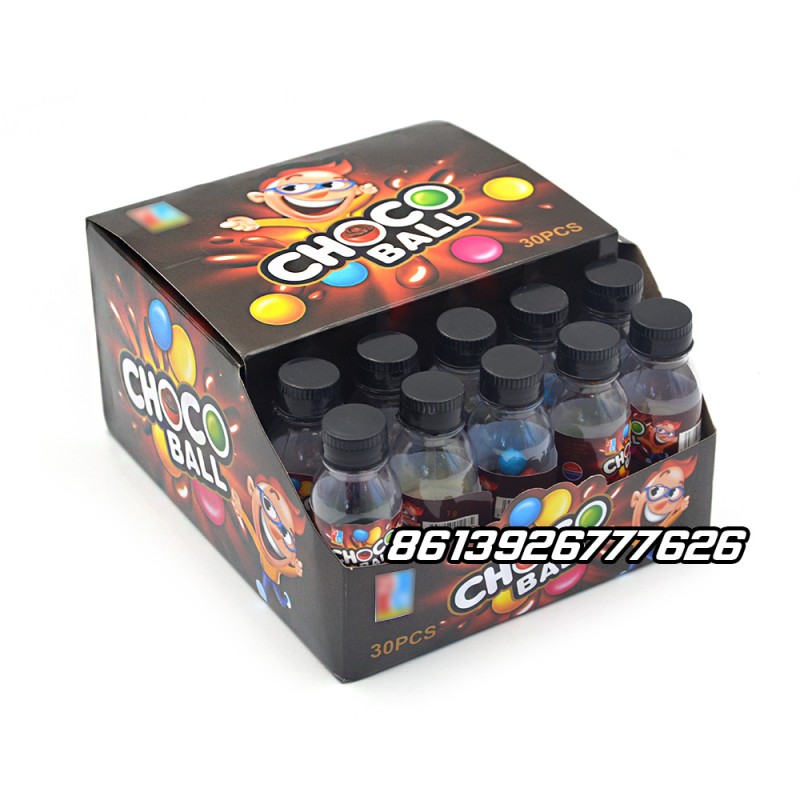 Cola Bottle Packing Sweet Colorful Chocolate Ball Beans