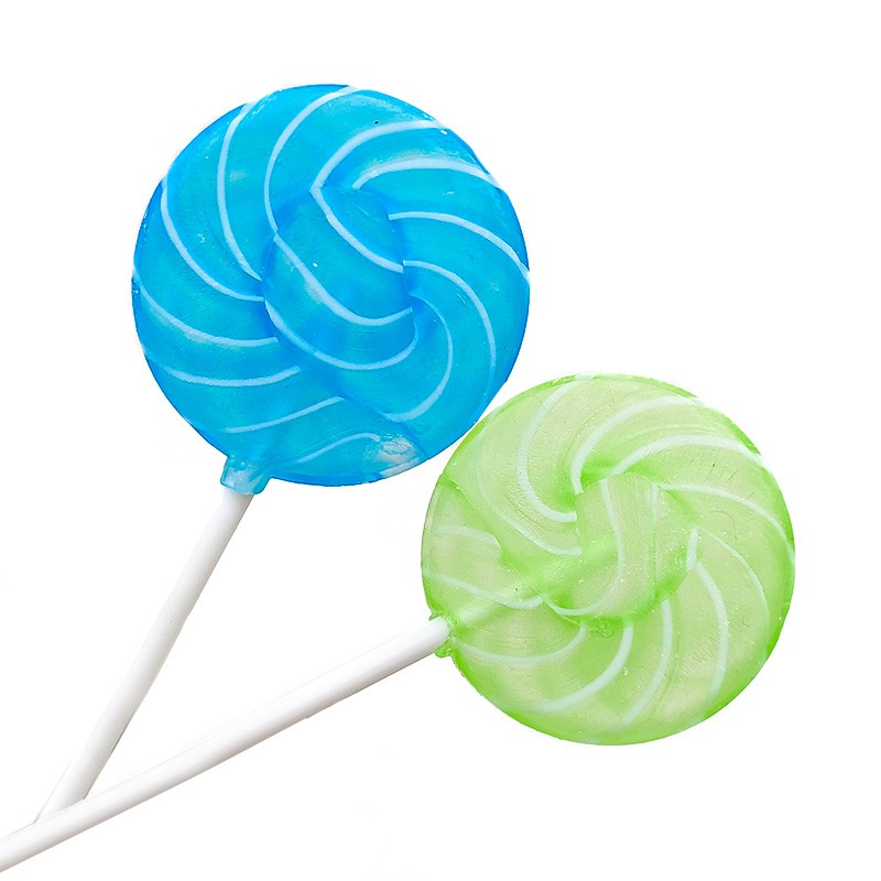 China Colorful Fruit Flavor Round Hard Sweet Lollipop Candy