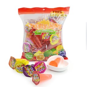 Wholesale Custom China Assorted Snack Mini Fruit Jelly Cup Jelly Candy