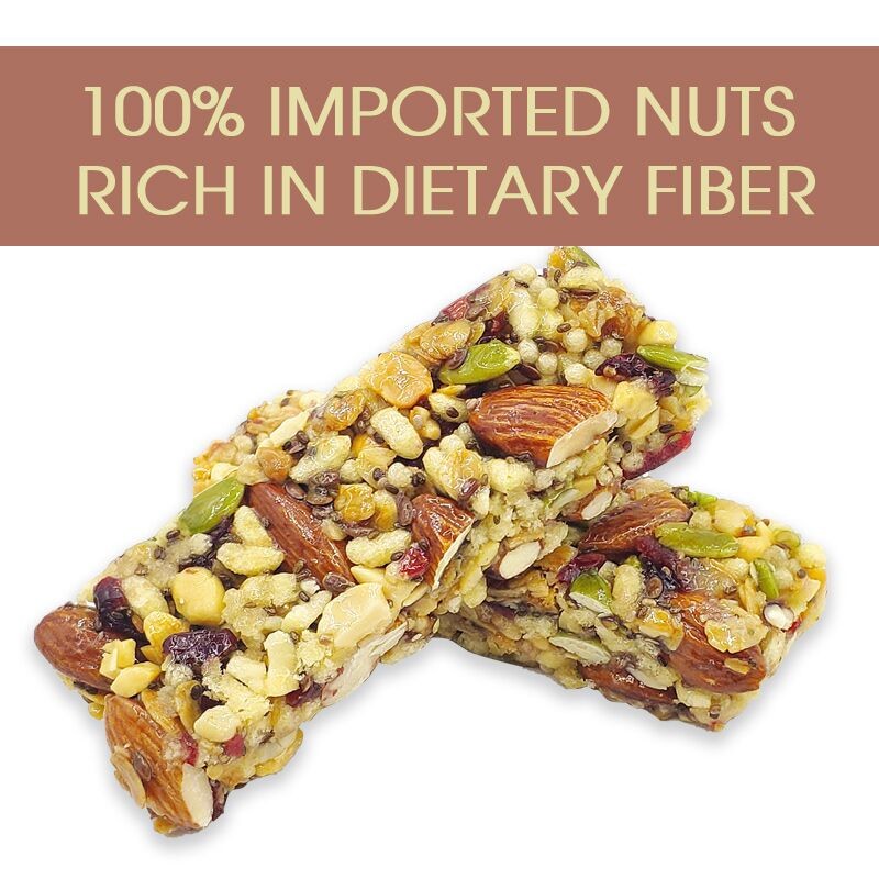 Nutrition Diet Food Craneberry Strawberry Nut Stick Meal Replacement Energy bar