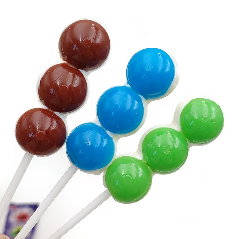 Superviviga Wholesale Custom Eye Shape Fruity Hard Candy Lollipop