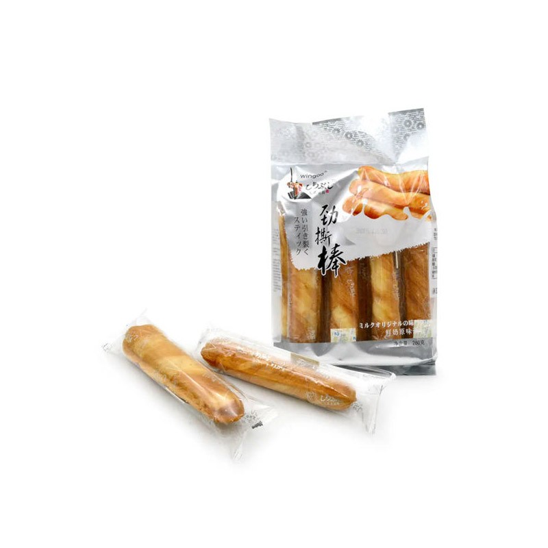 Wingoo Wholesale Shredded Fresh Milk Original Sticks Bread