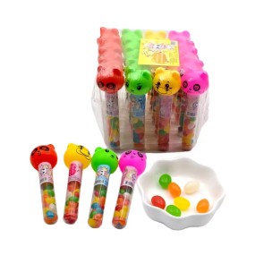 Yixinfoods Wholesale Custom CHina Halal Sweet Candy Toys Jelly Bean