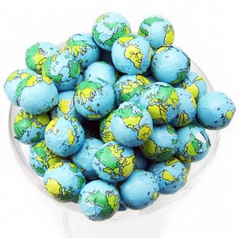 OEM Original Globe Milk Chocolate Balls Candy