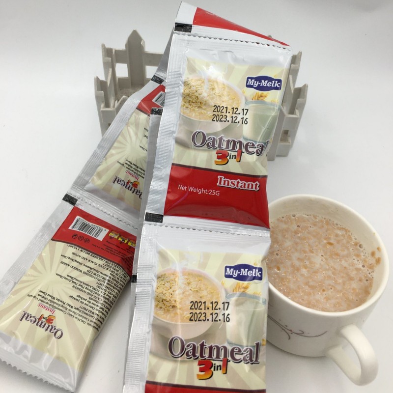 OEM Gluten Free Hulled Naked Oats Flakes Instant Oatmeal Breakfast Cereal