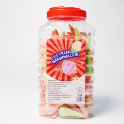 Mini Ice Cream Shape Marshmallow Cotton Candy