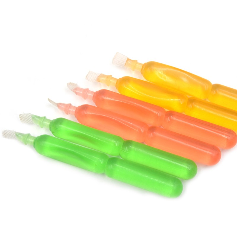 Hot Selling Sweet Vitamin C Colorful Translucent Fruit Juice Liquid Jelly Ice Pop