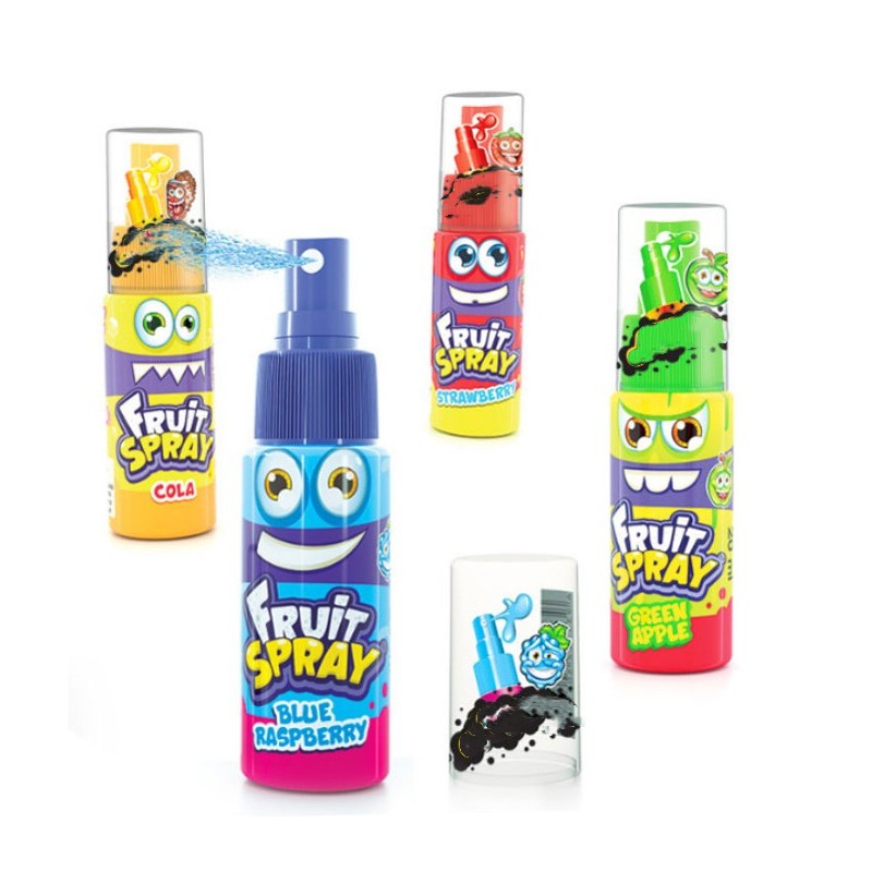 Hot Selling Custom Fruit Flavors Super Sour Liquid Fire Spray Candy