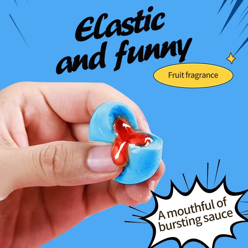 3D Planet Gummies Ball Blue Earth Jelly Sweets Fruit Jam Candy