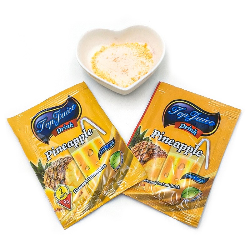 Wholesale Fruit Pineapple Flavour Sachet Insatant Juice Powder