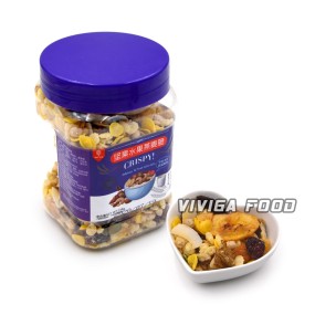 Oem Mixed Fruit Yogurt Nut Oatmeal Instant Nutritious Breakfast Cereal