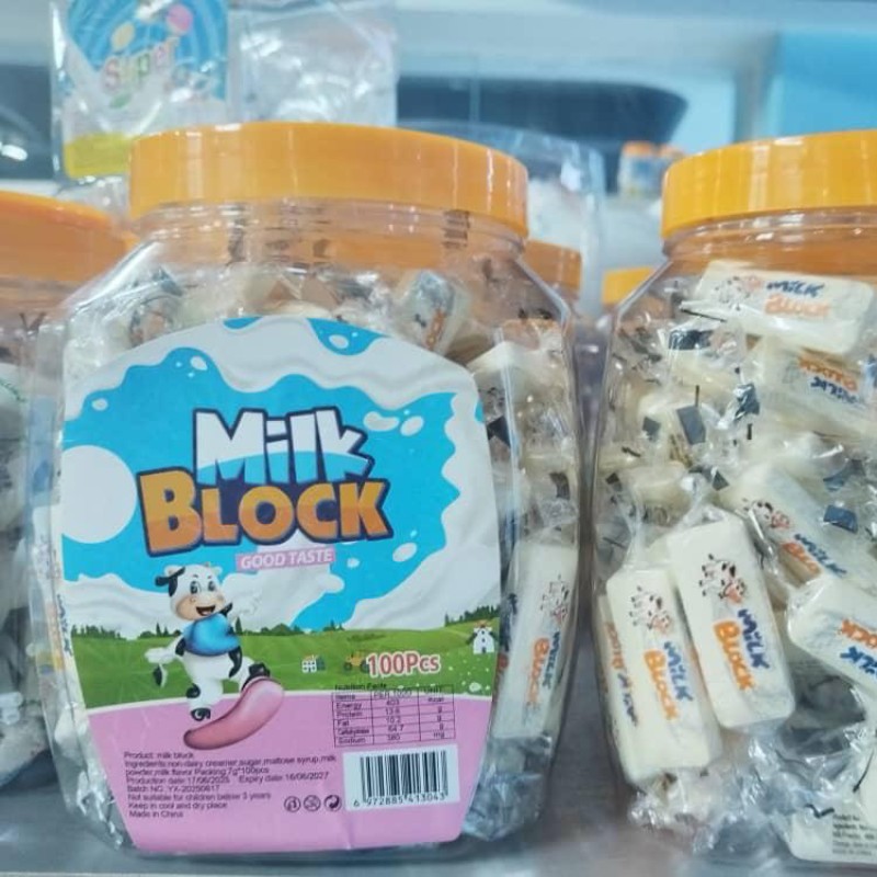 Wholesale Milk Block Pressed Candy