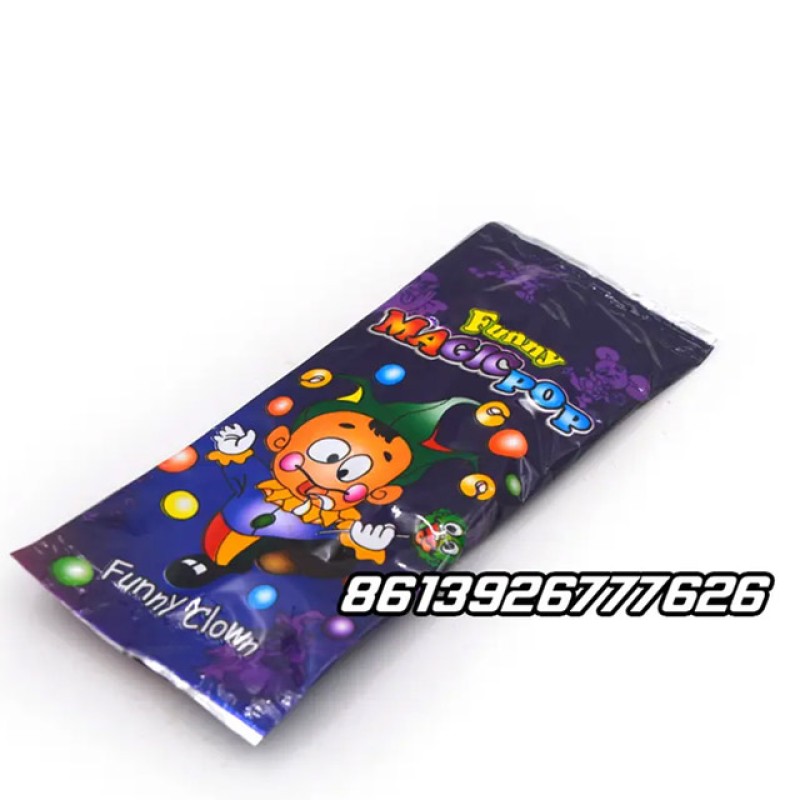 Sweet Fruit Flavour Magic Pop Candy Lollipop with Sour Powder