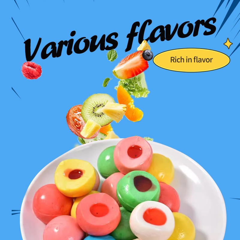 3D Planet Gummies Ball Blue Earth Jelly Sweets Fruit Jam Candy