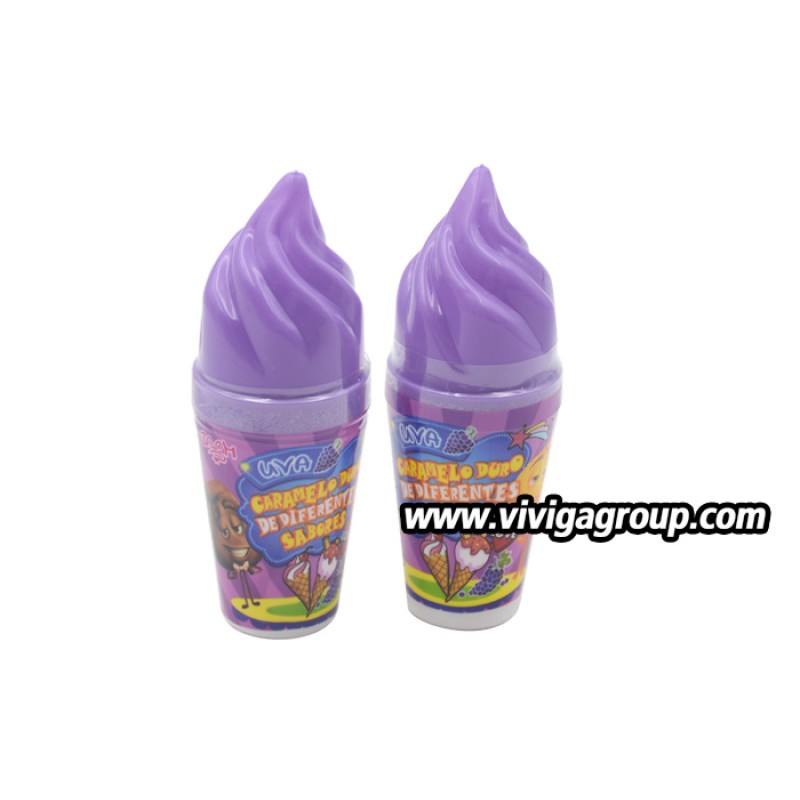 NEW Grape Flavor Sour Powder Candy with Nipple Shape Hard Candy