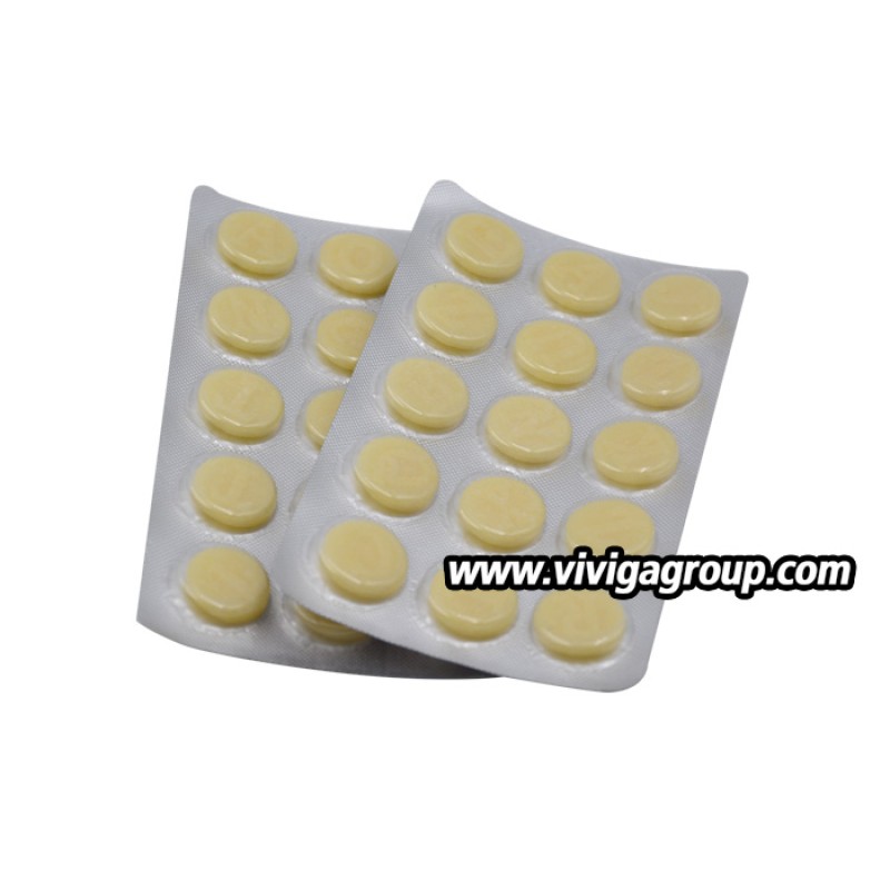 Wholesale Compressed Round Shape Chinese Dry Cow Milk Tablet Candy