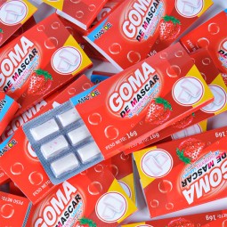 Wholesale Sweet Fruity Strawberry Flavor Chewing Gum From China