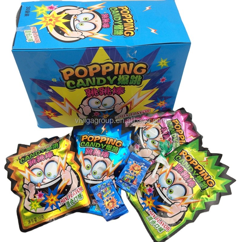 Hahal Sour Fruit Flaovr Popping Candy Magic Boom Candy