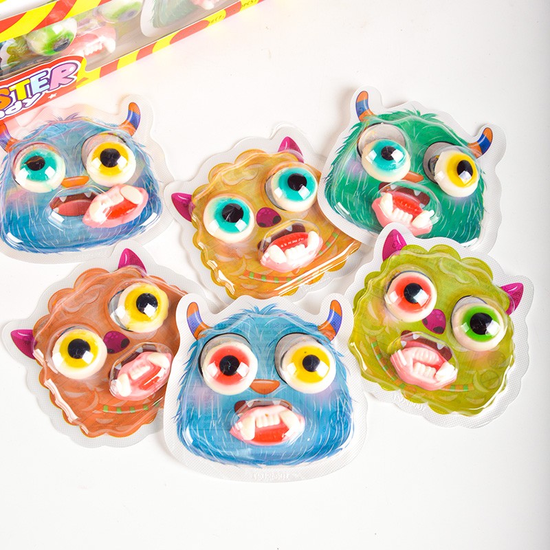 Wholesale Custom Funny Monster Body Part Gummy Candy