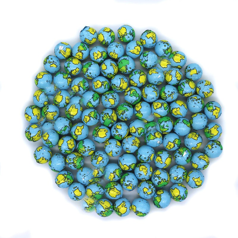 OEM Original Globe Milk Chocolate Balls Candy